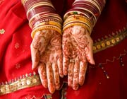 Henna Body Painting